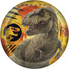 Jurassic World 3 - Round 7" Dessert Plates, 8 count