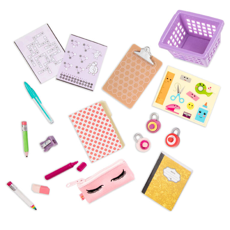 Our Generation, Classroom Cool Locker Set for 18-inch Dolls