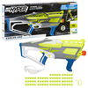 Nerf Hyper, blaster Evolve-100, 70 billes en mousse Nerf Hyper, chargeur-trémie à chargement instantané, jusqu'à 33,5 m/s, lunettes incluses