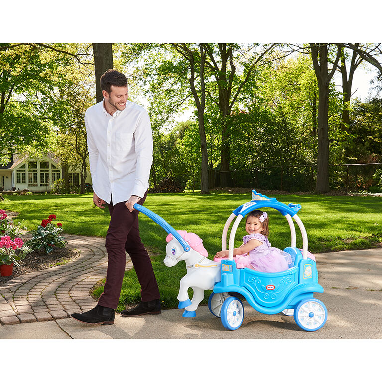 La cal&egrave;che de princesse Little Tikes - bleu givr&eacute;