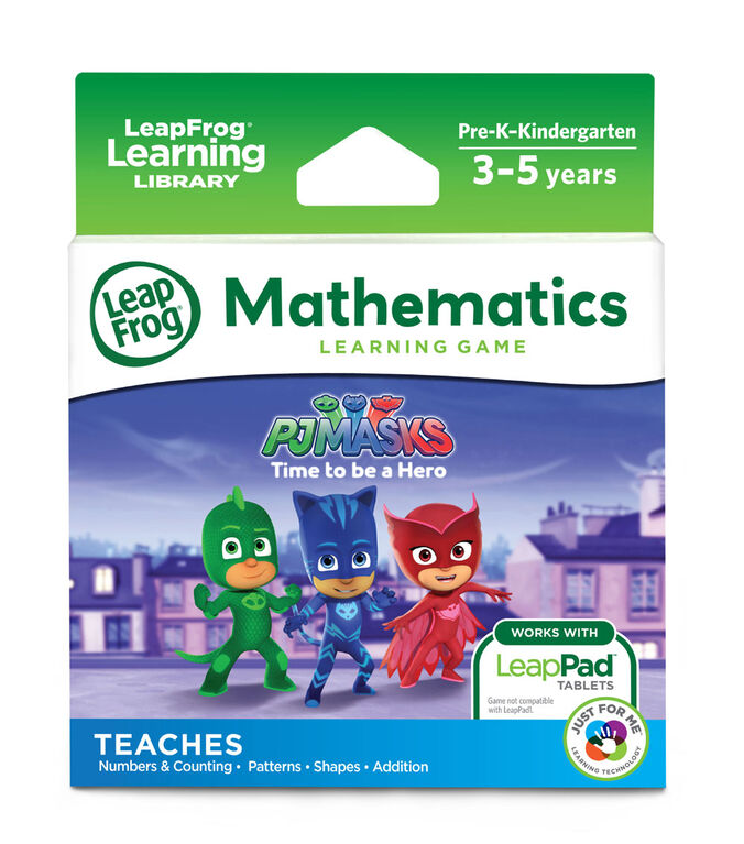 LeapPad PJ Masks C'est l'heure d'être un vrai héros! - Édition Anglaise