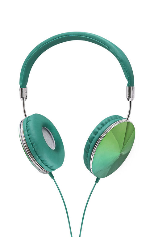 Art + Sound Iridescent Headphones with Mic, Teal Toys R Us Canada