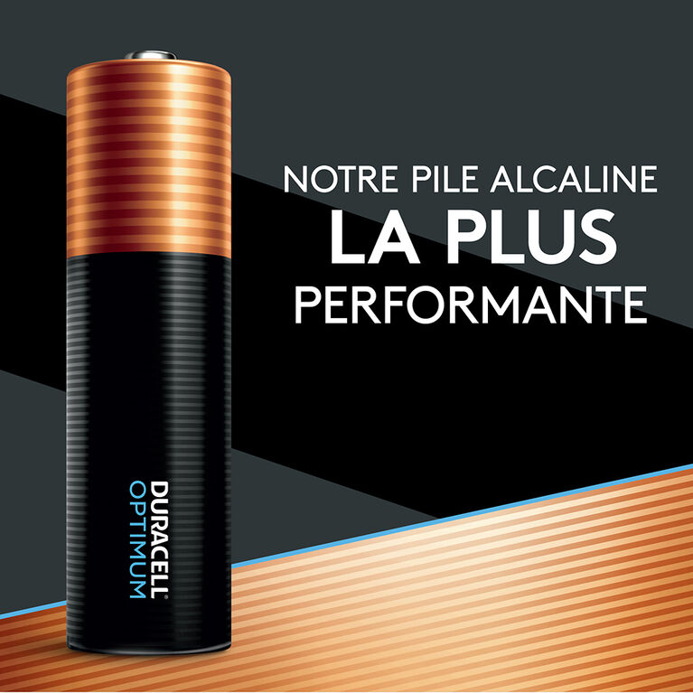 Optimum Piles AA Duracell - paquet de 8