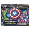 Marvel Avengers Mech Strike Monster NERF, Bouclier lance-projectile Captain America