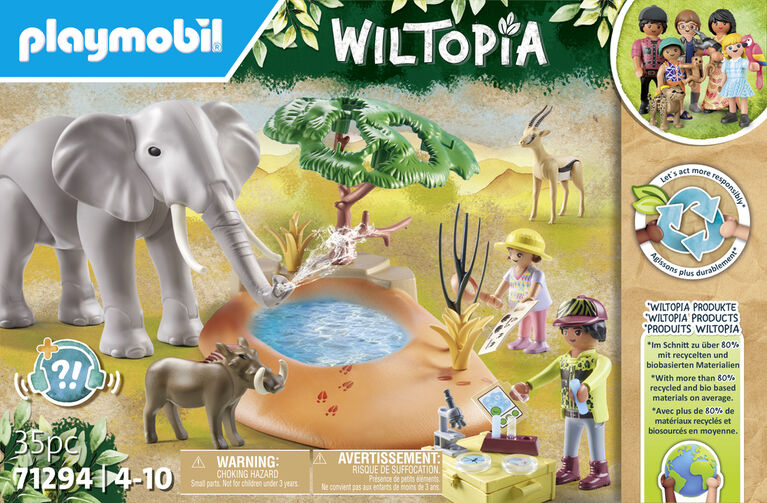 Playmobil - WILTOPIA - Elephant at the Waterhole