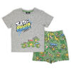 Ensemble t-shirt et short 2 pièces Teenage Mutant Ninja Turtles - Mélange de gris