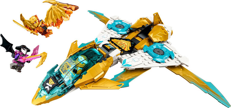 LEGO NINJAGO Zane's Golden Dragon Jet 71770 Building Kit (258 Pieces)