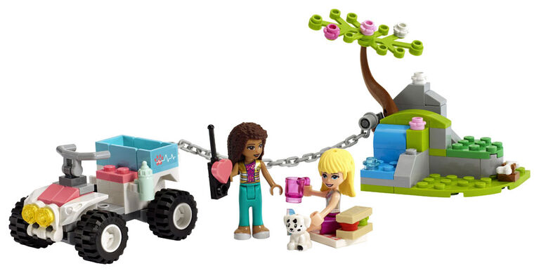 LEGO Friends Le buggy de sauvetage de la clinique vétérinaire 41442 (100 pièces)