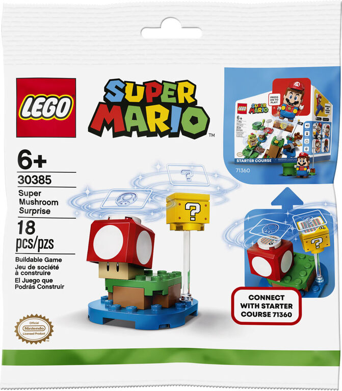 Lego Super Mario Super Mushroom Surprise Expansion Set 30385 Toys R Us Canada