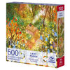 Spin Master Puzzles, Tucked Away 500-Piece Jigsaw Puzzle Artist Laivi Põder Floral Landscape Art with Poster