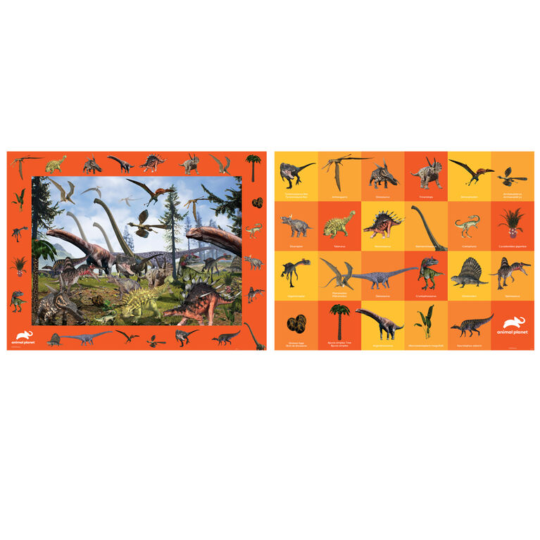 Build, Spot, & Learn Floor Puzzle - Dinosaurs