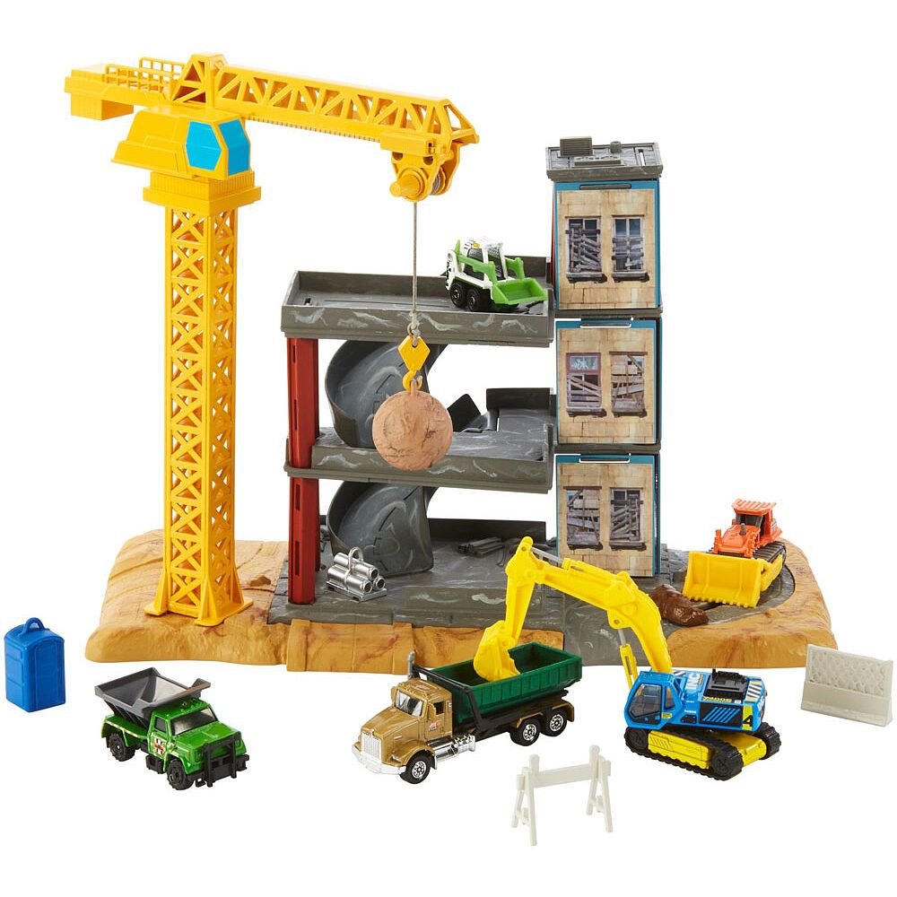 construction vehicle playset