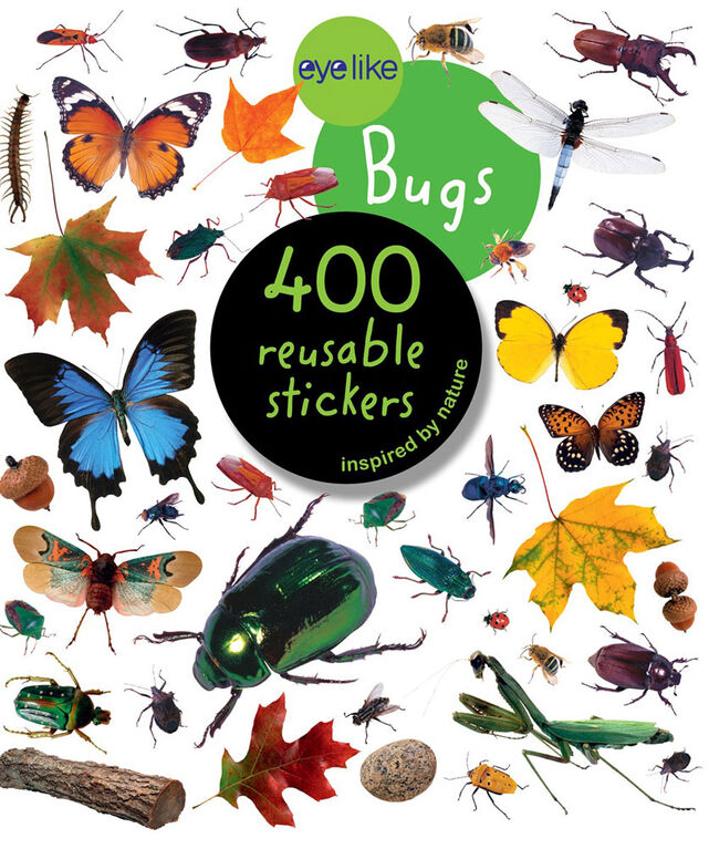 Eyelike Stickers: Bugs - English Edition