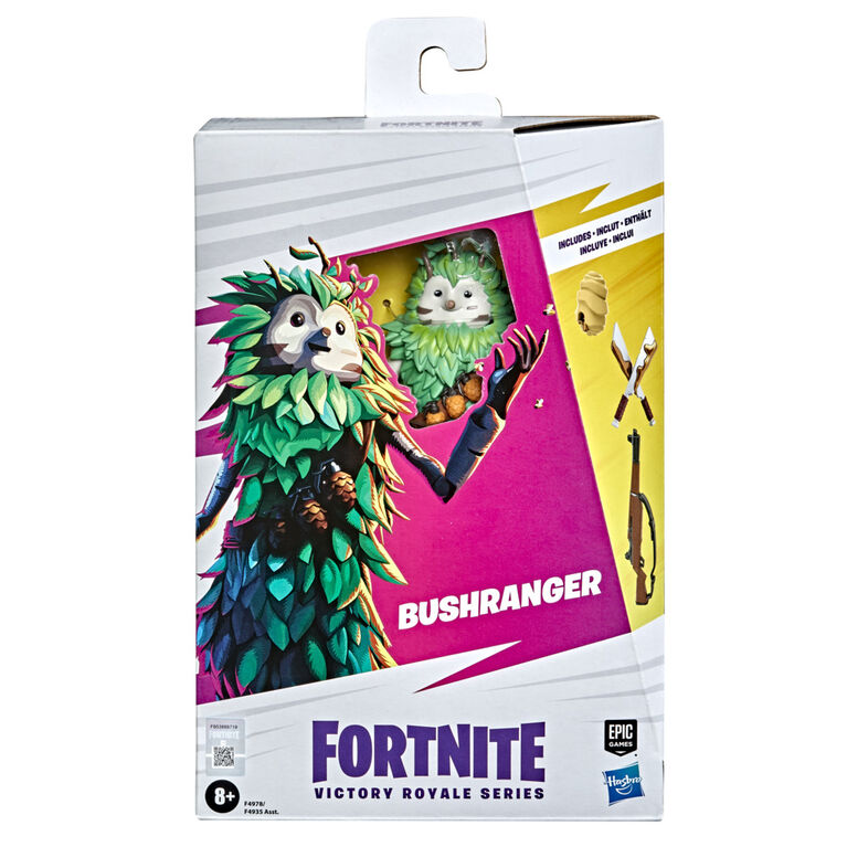 Hasbro Fortnite Victory Royale Series Bushranger Collectible Action Figure with Accessories, 6-inch Scale