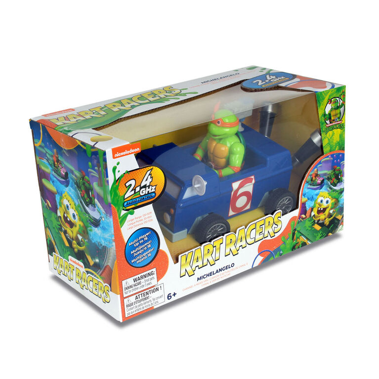 Voiture télécommandée NKOK TMNT Michaelangelo Channel Six