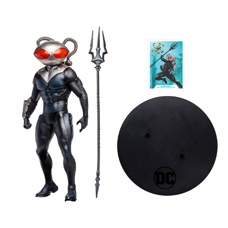 Figurine 12 "DC Multiverse Black Manta (Aquaman et le Royaume Perdu)
