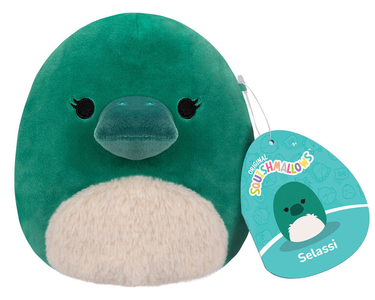 Squishmallows 5 - Selassi Green Platypus