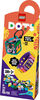 LEGO DOTS Neon Tiger Bracelet and Bag Tag 41945 DIY Craft Kit Bundle (188 Pieces)