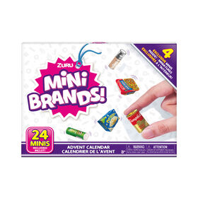 Calendrier de l'Avent de Mini Brands en édition limitée, avec 4 Minis exclusifs par ZURU