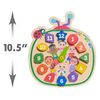 CoComelon Count with Me Wooden Clock, Recycled Wood, Learning and Education - English Edition