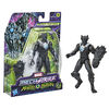 Marvel Avengers Mech Strike Monster Hunters Black Panther Toy, 6-Inch-Scale Action Figure with Accessory