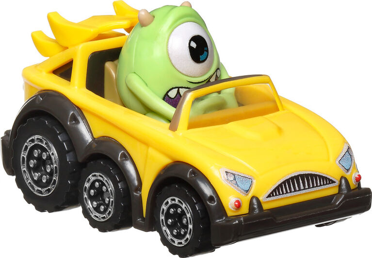 Hot Wheels RacerVerse Die-Cast Vehicle with Pop Culture Character Driver (Styles May Vary)