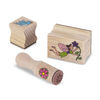 Melissa & Doug Créé par moi! Kit de timbres Jardin de fées en bois