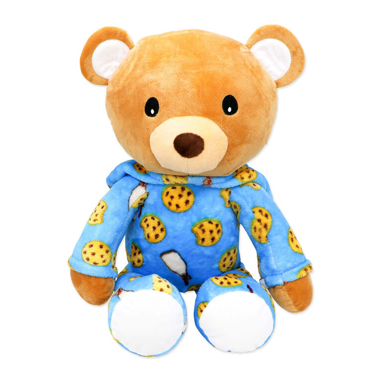 Jesse & Lulu Lounge Sleepover Bear: Blue Milk& Cookie Jesse & Lulu Lounge Sleepover Bear: Blue Milk& Cookie