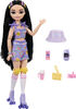 Dream Besties Barbie Renee Roller Skating Fashion Doll with 12 Video & Food Themed Accessories
