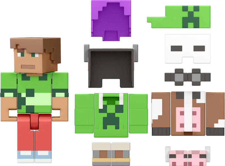Minecraft Creator Series Hoodie + Mooing Hoodie Figures