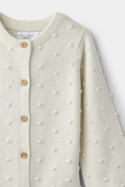 Cargigan Popcorn Blanc 12-18M