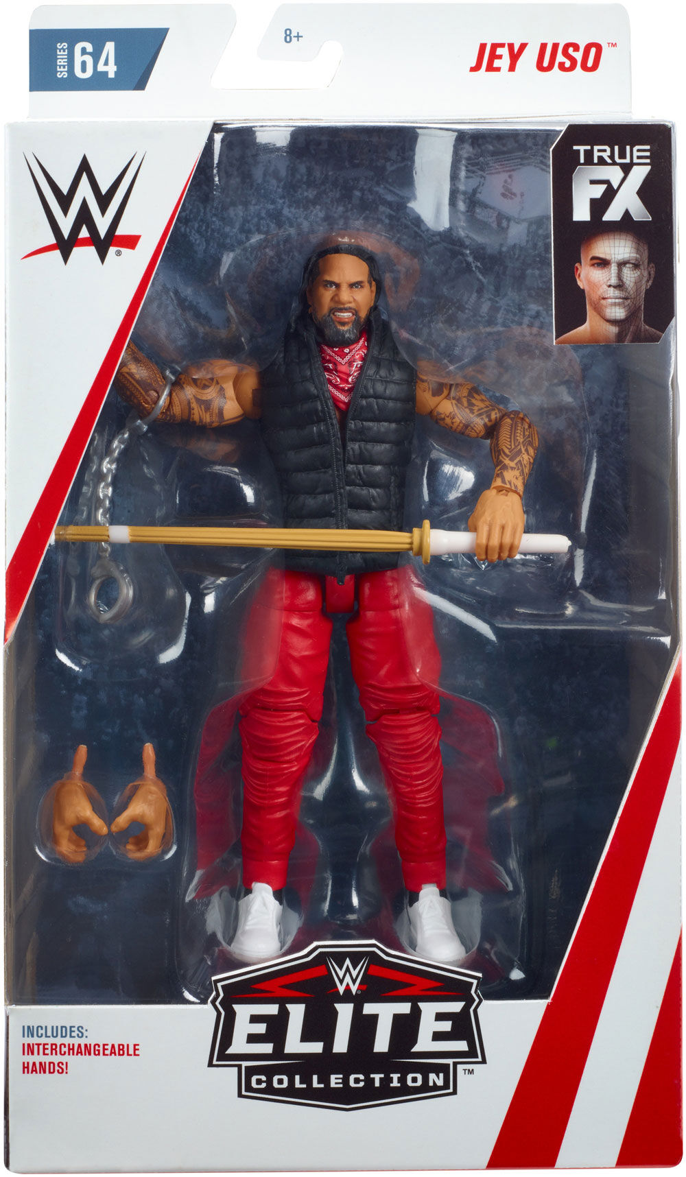 WWE Jey Uso Elite Collection Action Figure