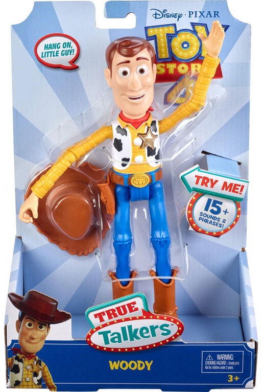 Disney/Pixar - Histoire de jouets - True Talkers - Figurine Woody - Édition anglaise