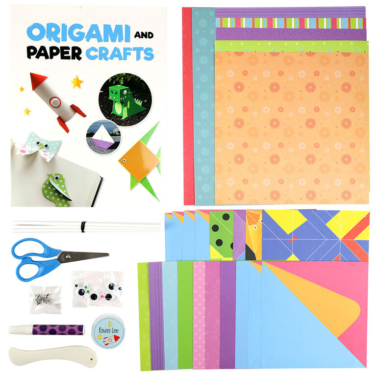 SpiceBox Trousses d'activités pour enfants, Trousses pour enfants, Origami et créations en papier, Tranche d'âge - Édition anglaise