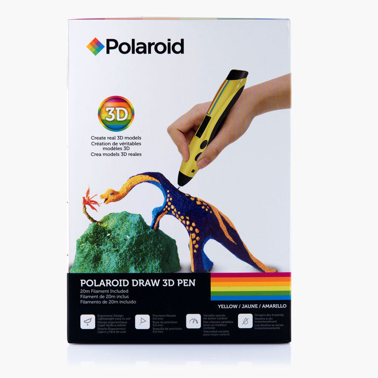Polaroid Draw 3d Pen Yellow Toys R Us Canada