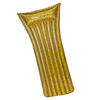 72" Glitter Pool Raft with Pillow - Gold
