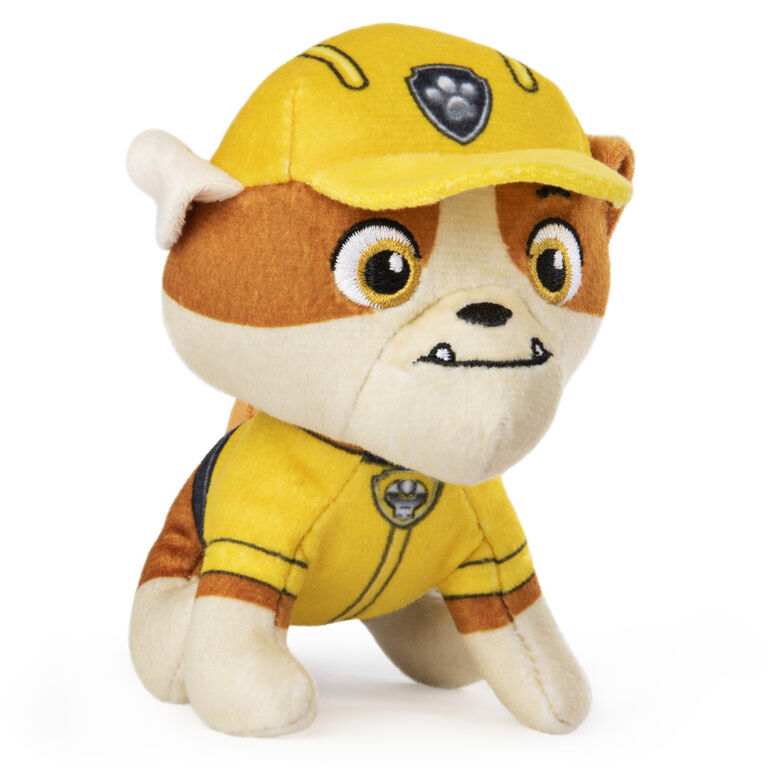 PAW Patrol, 5-inch Rubble Mini Plush Pup