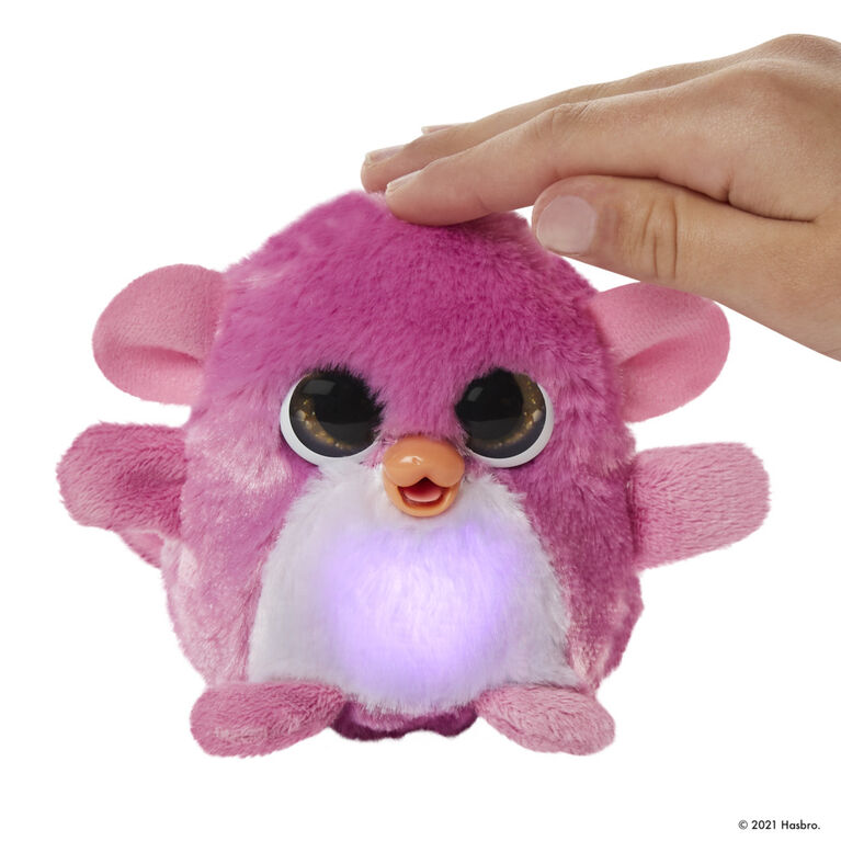 furReal Fuzzalots Monkey Color-Change Interactive Feeding Toy