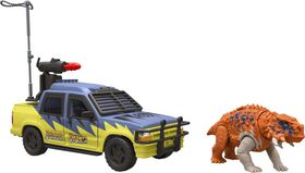 Jurassic Park Track and Explore Vehicle Set, 1 Dinosaur and 2 Accessories