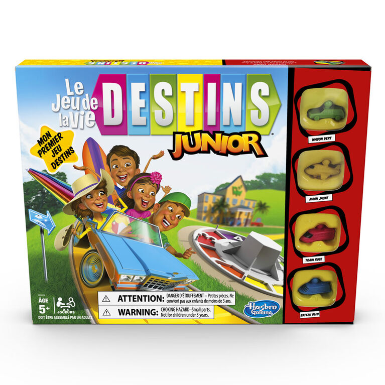 The Game of Life Junior Board Game (French Version)