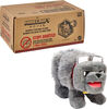 Minecraft Dennis the Wolf Interactive Plush Toy with Sounds & Moving Mouth, Inspired by the Movie