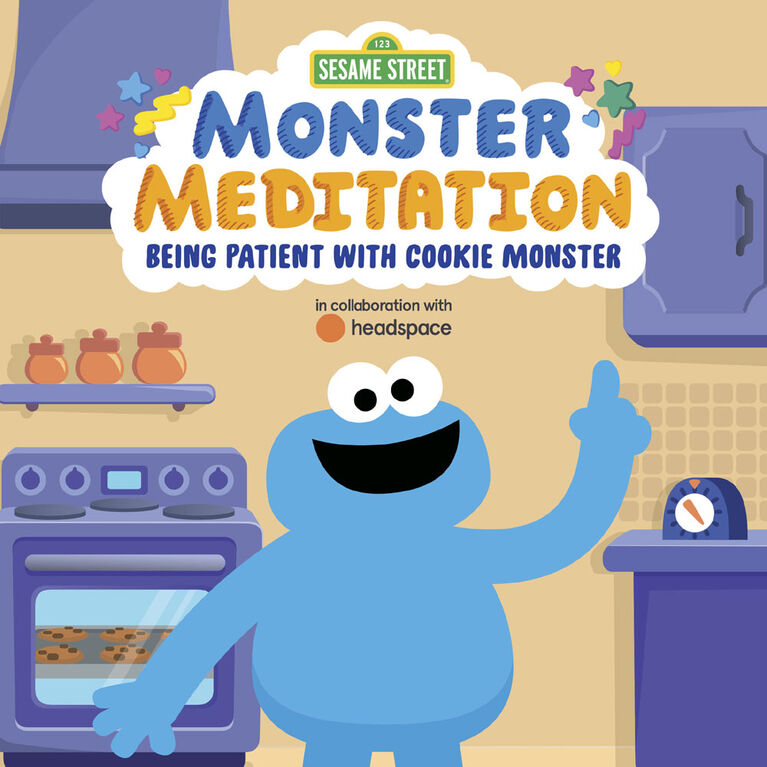 Sesame Street: Monster Meditation: Being Patient with Cookie Monster - English Edition