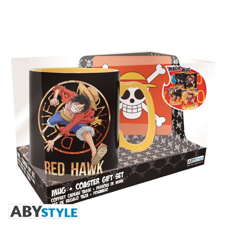 One Piece Heat-Change Mug 2-Pc Gift Set