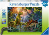 Ravensburger - Prehistoric Oasis Puzzle 100pc