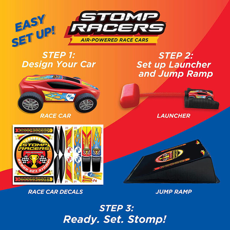 Stomp Rocket Stomp Racers (One Racer)