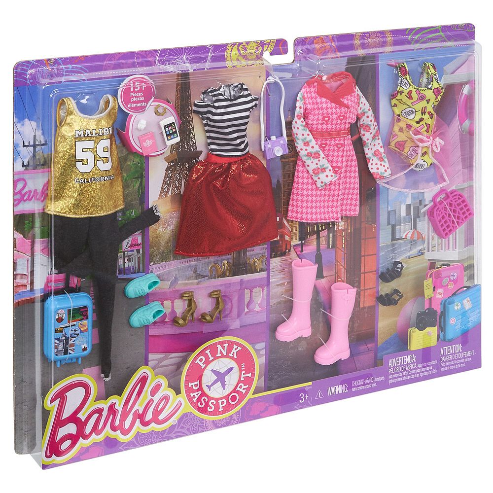barbie pink passport scooter