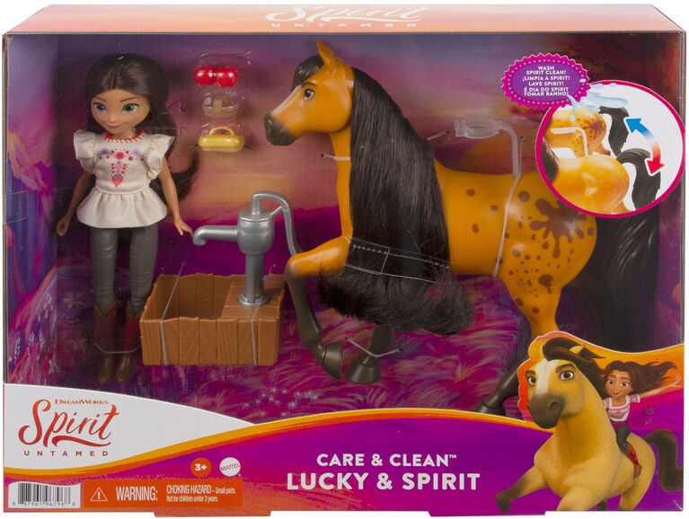 Spirit Care & Clean Lucky & Spirit Playset