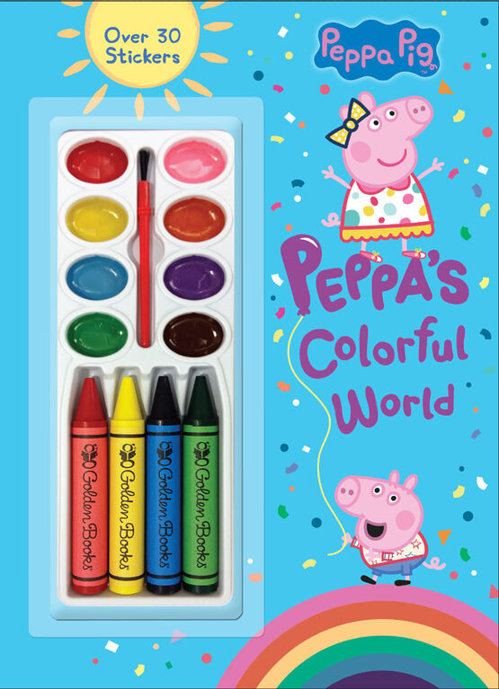 Golden Books - Peppa's Colorful World (Peppa Pig) - English Edition