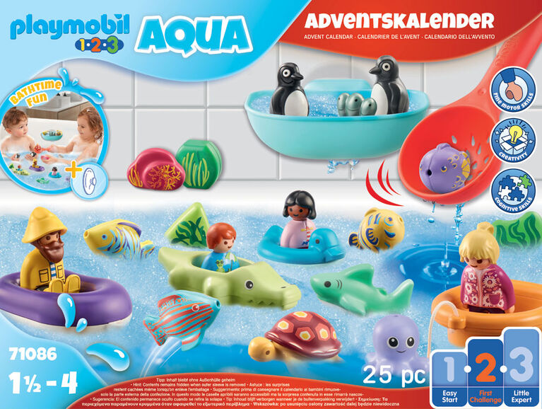 Playmobil - Advent Calendar - PLAYMOBIL 1.2.3 Bathtime Fun