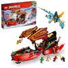 LEGO NINJAGO Destiny's Bounty - Race Against Time 71797 Building Toy Set (1,739 Pcs)